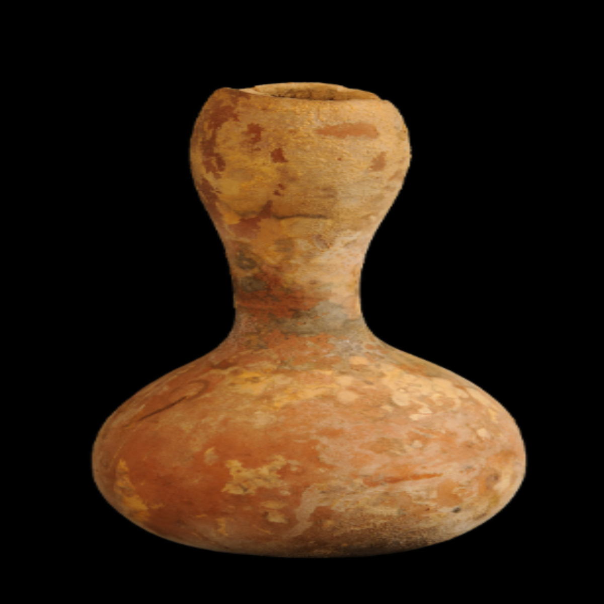 A traditional gourd vessel A traditional gourd vessel