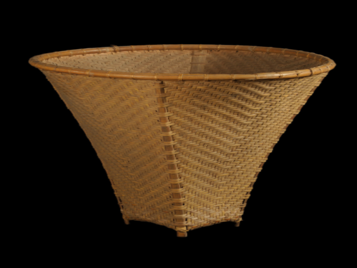 Conical Bamboo Basket Conical Bamboo Basket