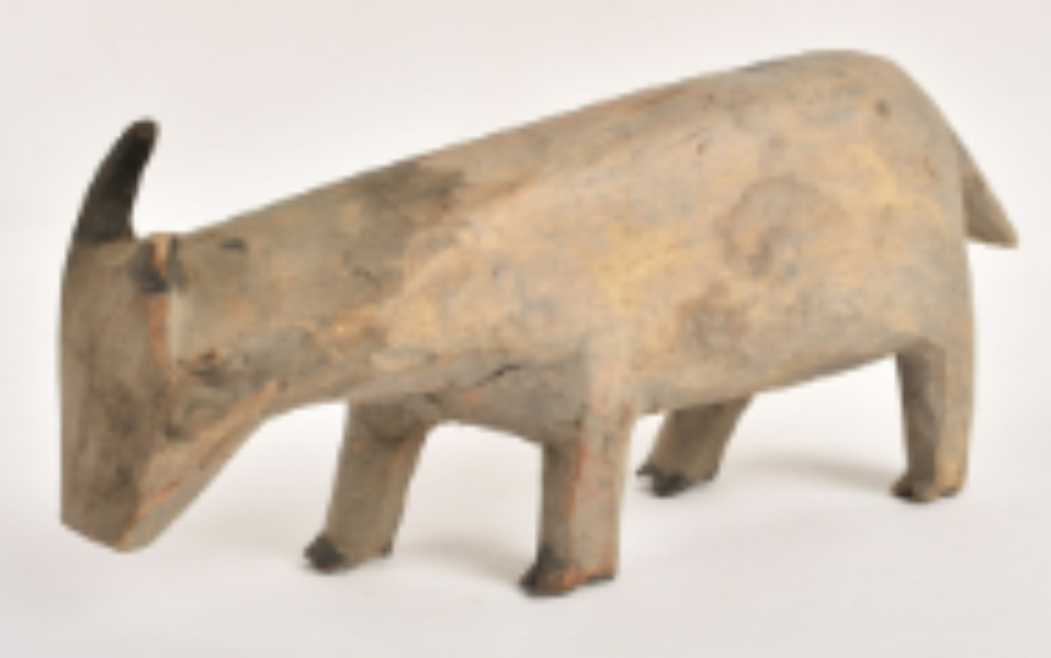Goat Wooden Sculpture of the Apatani Tribe Goat Wooden Sculpture of the Apatani Tribe