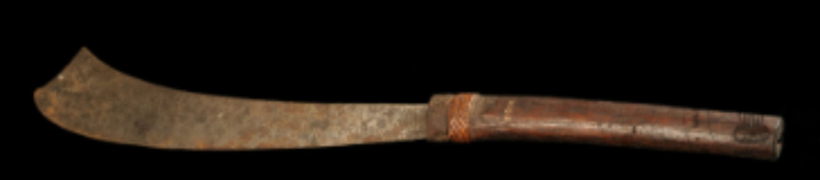 Traditional Curved Dao of the Khasi Tribe Traditional Curved Dao of the Khasi Tribe