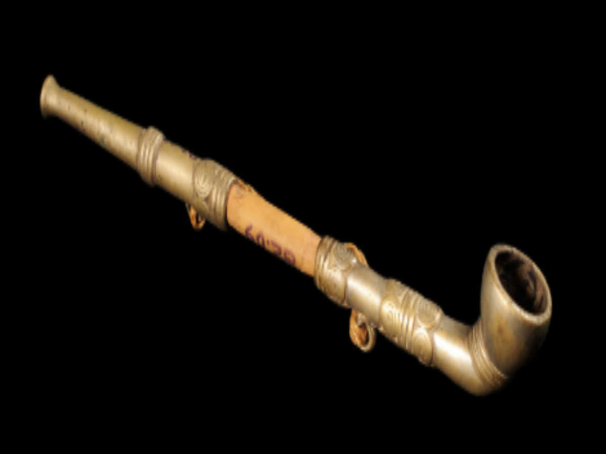 Smoking Pipe of Rabha Tribe Smoking Pipe of Rabha Tribe