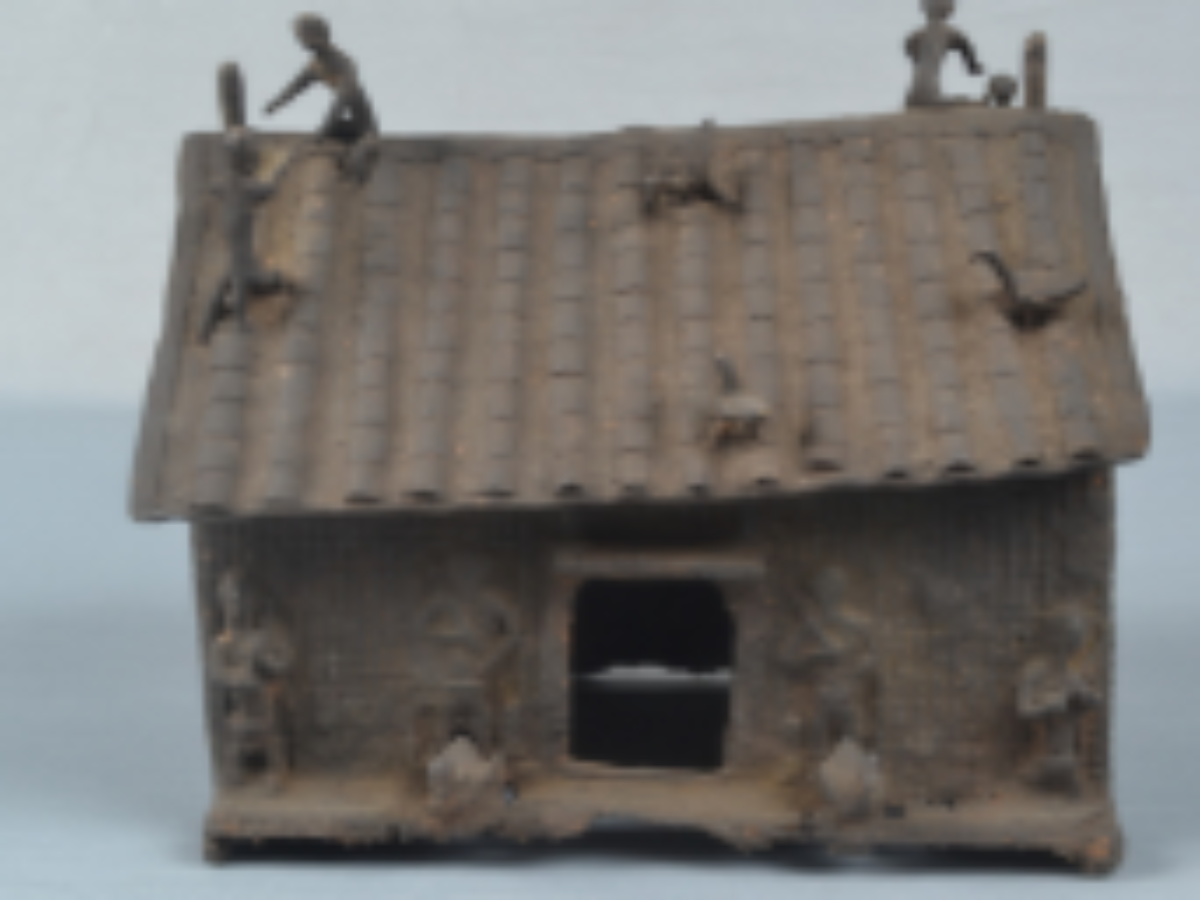 Metallic Hut of Khond tribe Metallic Hut of Khond tribe