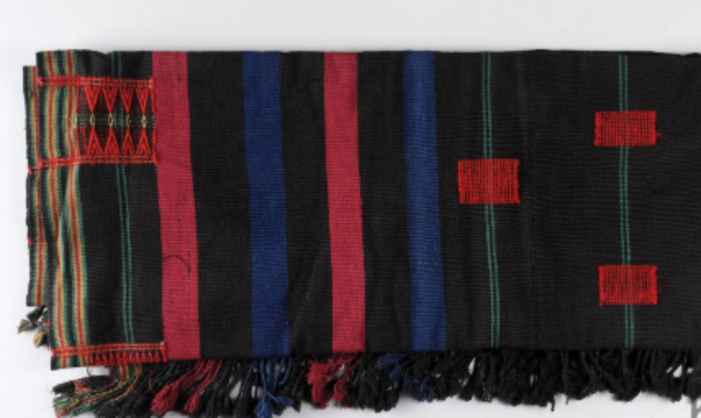 Striped multicoloured wrapper Striped multicoloured wrapper