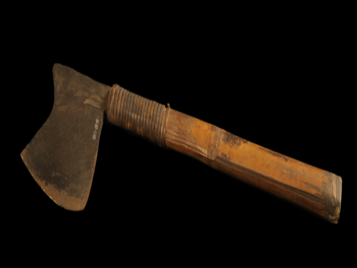 Traditional Axe of the Yimchunger Naga Tribe Traditional Axe of the Yimchunger Naga Tribe