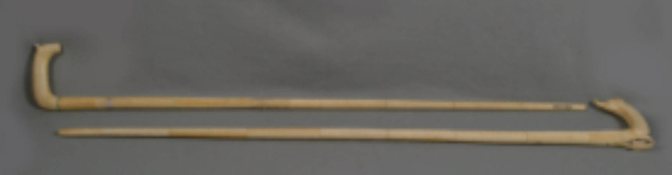 Ivory Walking Sticks of Angami Tribe Ivory Walking Sticks of Angami Tribe