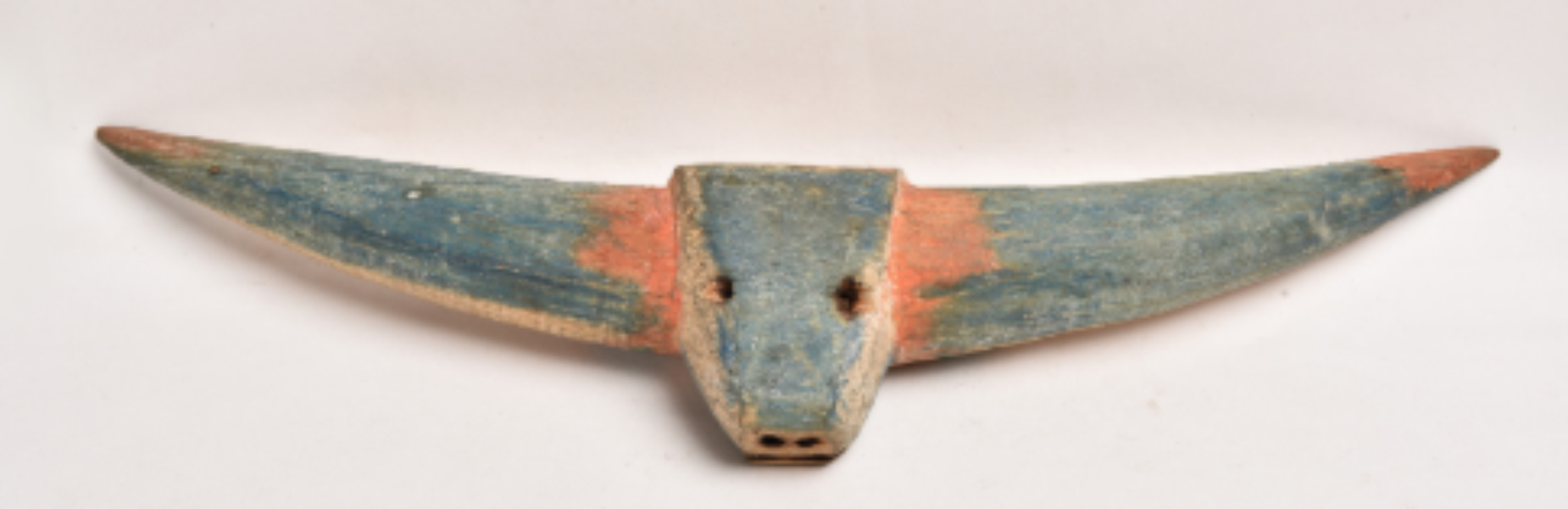 Mithun Head Wooden Sculpture Mithun Head Wooden Sculpture
