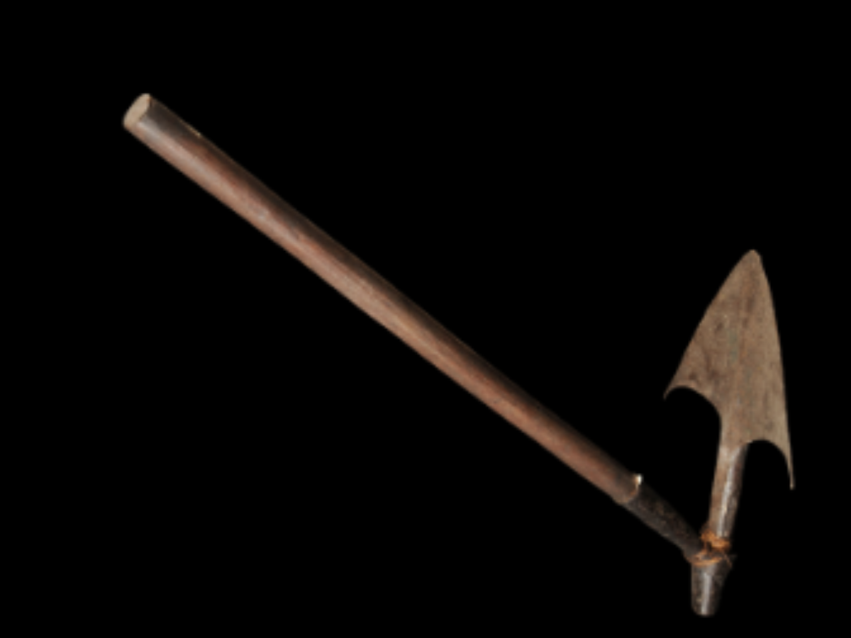 triangular-bladed hoe triangular-bladed hoe