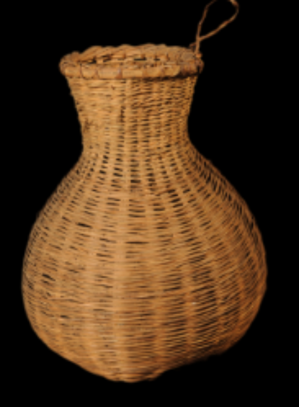 Basket representing the Rabha Tribe Basket representing the Rabha Tribe