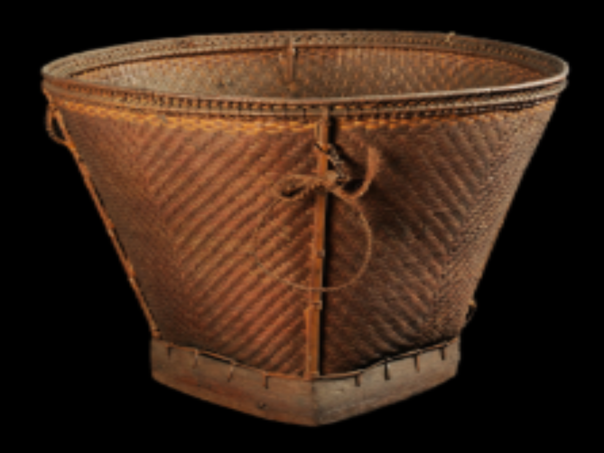 Kuki Tribe Woven Basket Kuki Tribe Woven Basket