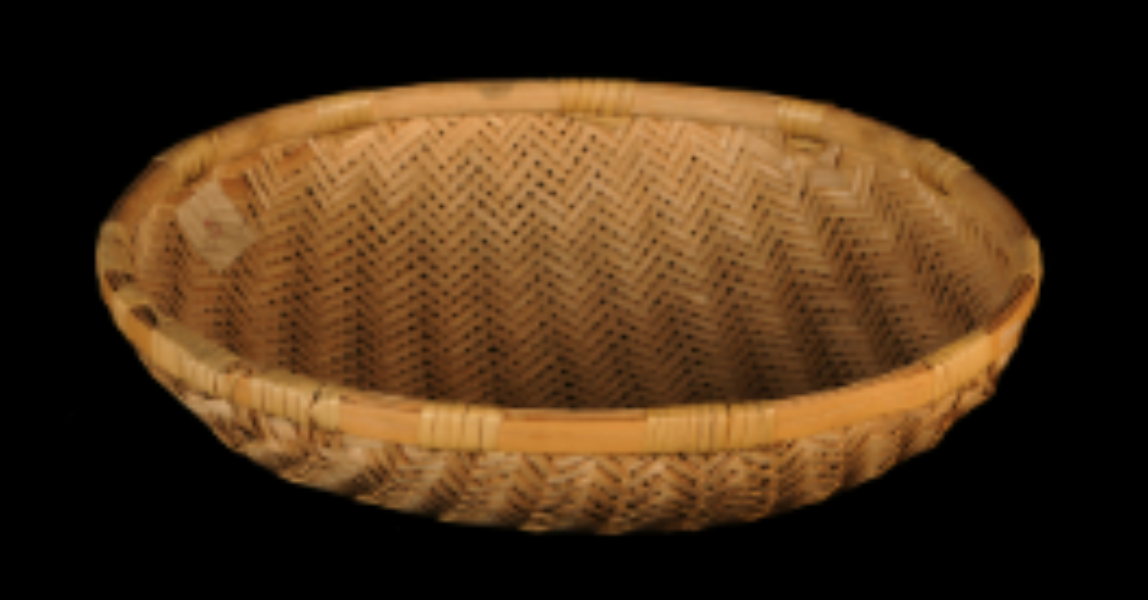 Chala: Traditional Perforated Bamboo Basket Chala: Traditional Perforated Bamboo Basket