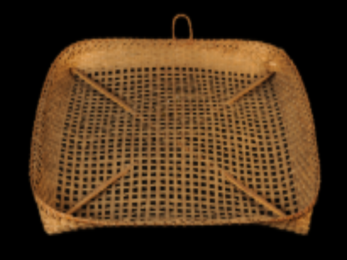 Square-Shaped Bamboo Tray Square-Shaped Bamboo Tray