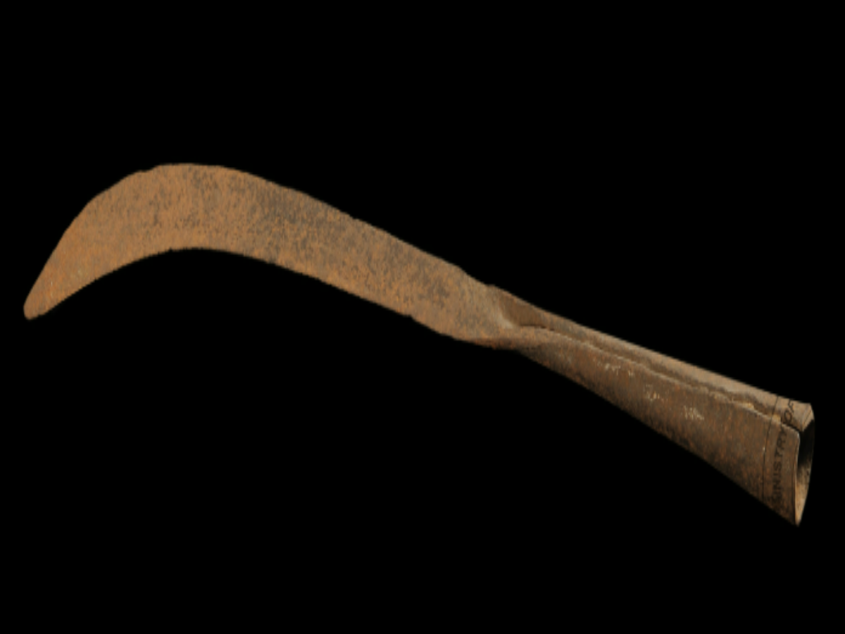 The Iron Sickle of the Konyak Naga Tribe The Iron Sickle of the Konyak Naga Tribe
