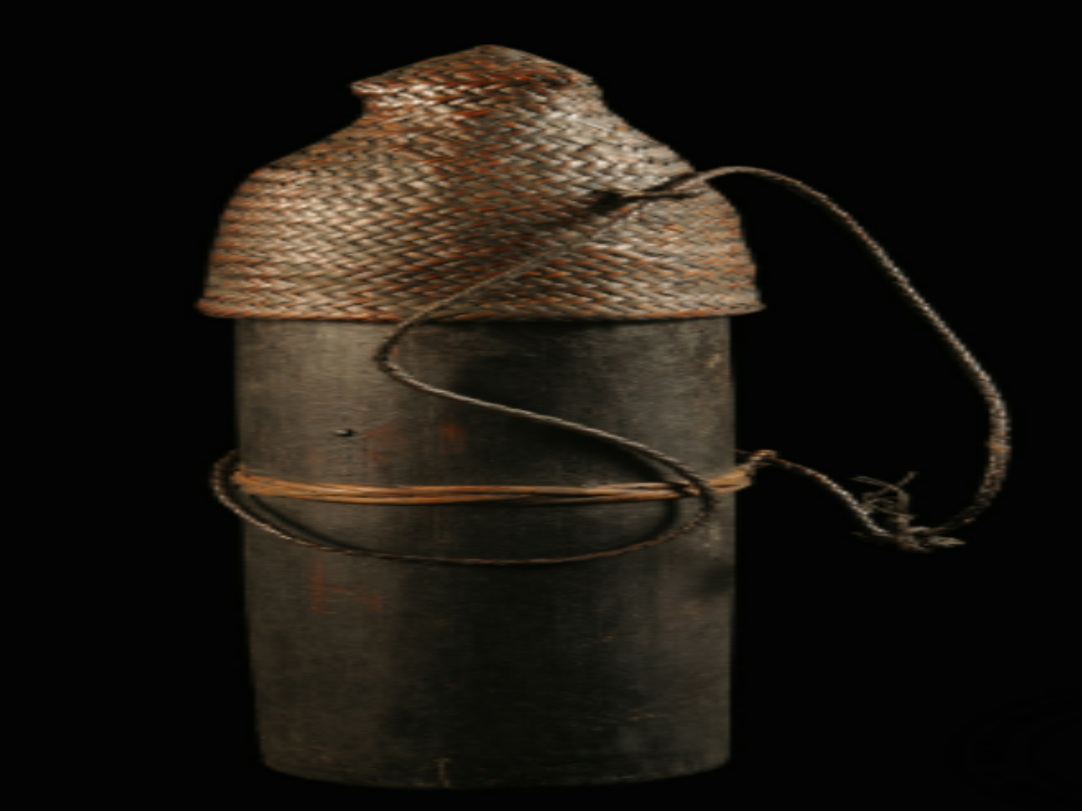 Decorative Bamboo Arrow Case of the Chang Naga Tribe Decorative Bamboo Arrow Case of the Chang Naga Tribe