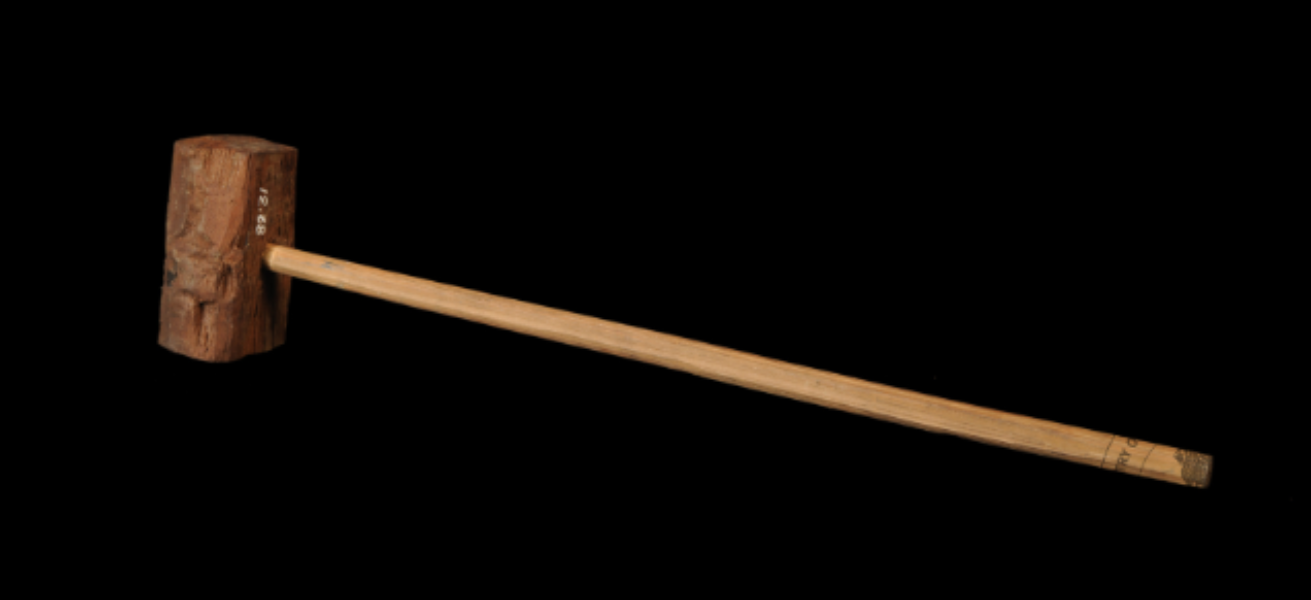 Traditional Clod Crusher of the Rabha Tribe Traditional Clod Crusher of the Rabha Tribe