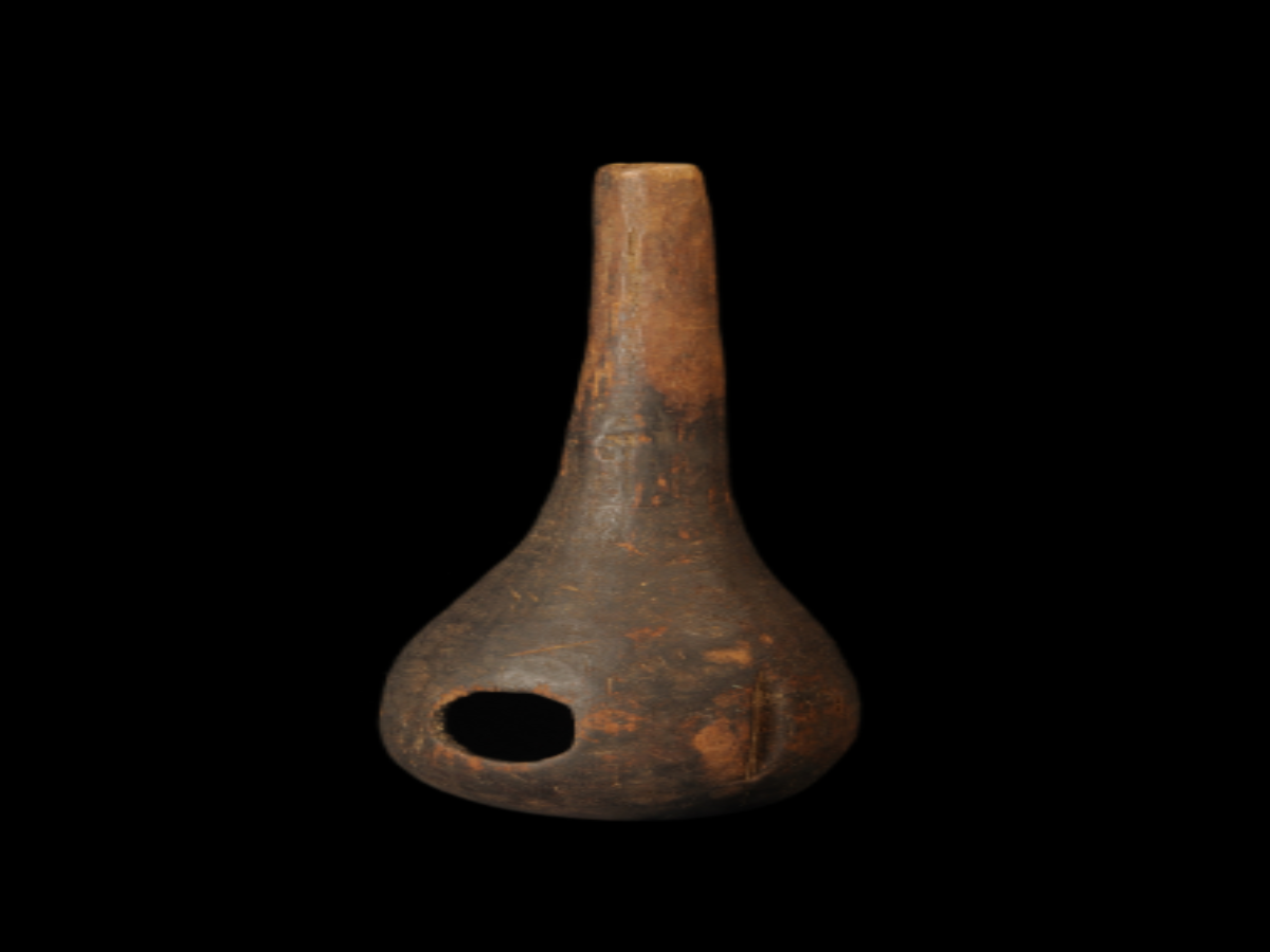 Wooden Utensil  Burki of the Rabha Tribe