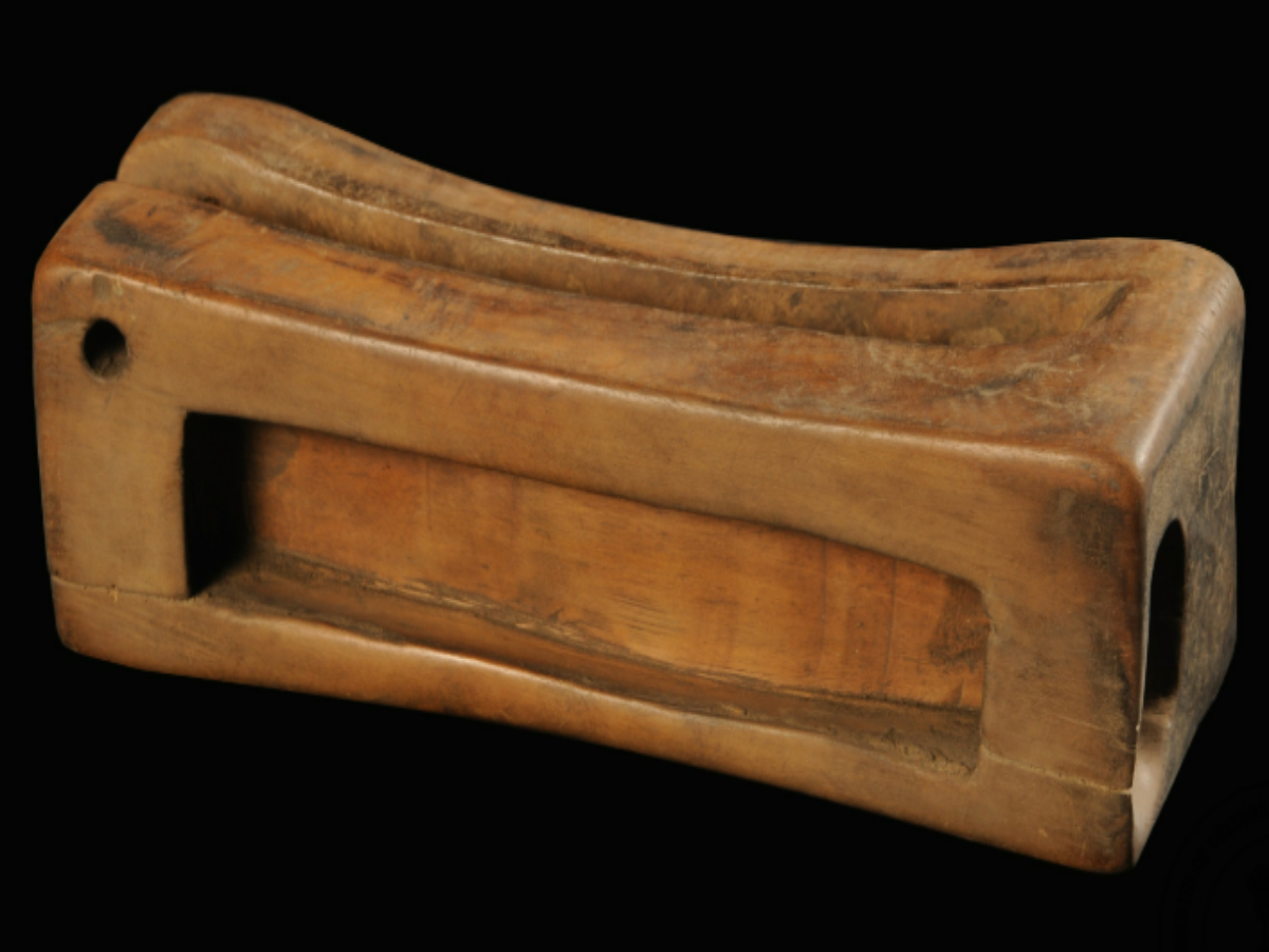 Rectangular Dao Holder of the Ao Naga Tribe Rectangular Dao Holder of the Ao Naga Tribe