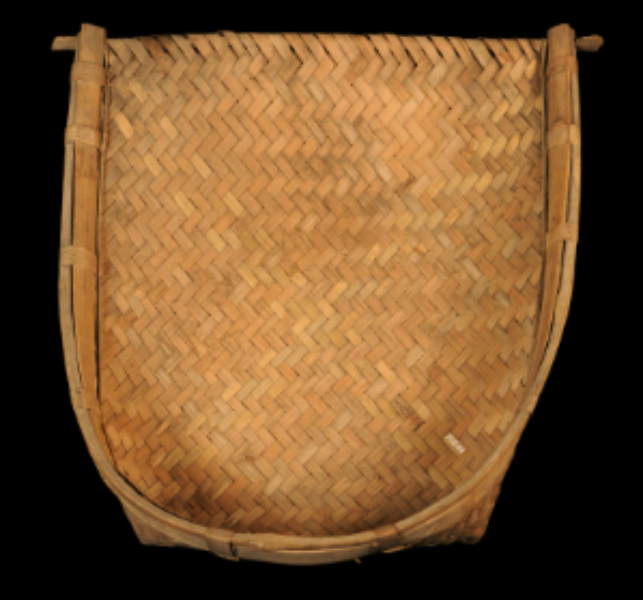 Traditional Winnowing Fan of the Binjhal Tribe Traditional Winnowing Fan of the Binjhal Tribe