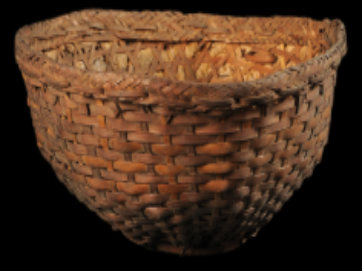 Hexagonal basket of khasi tribe Hexagonal basket of khasi tribe