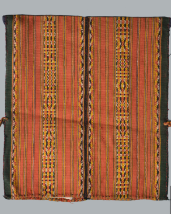 Multicoloured Bag of Monpa Tribal Accessory Multicoloured Bag of Monpa Tribal Accessory