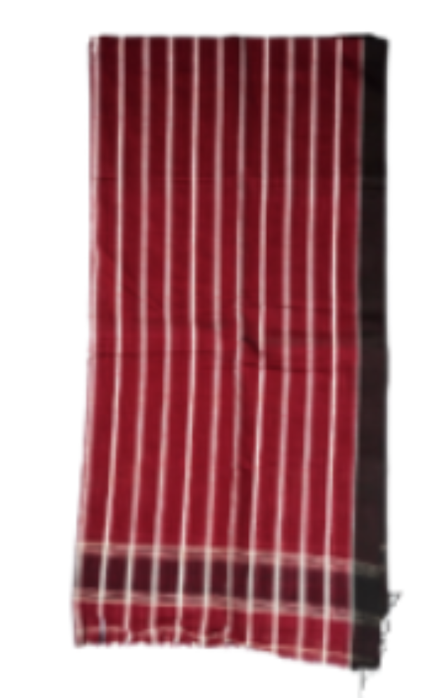 Traditional Striped Cotton Saree Traditional Striped Cotton Saree