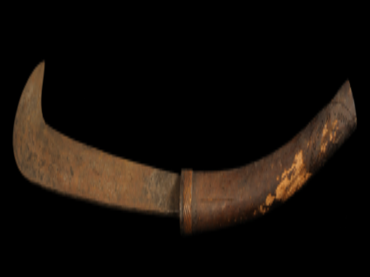 Traditional Blade of the Khasi Tribe Traditional Blade of the Khasi Tribe