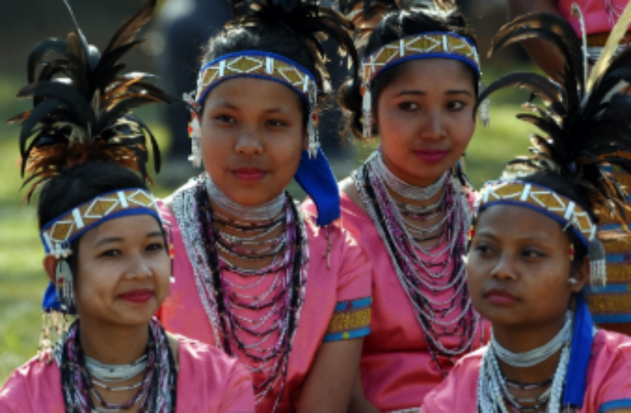 Traditional Attire of the Garo Tribe Traditional Attire of the Garo Tribe