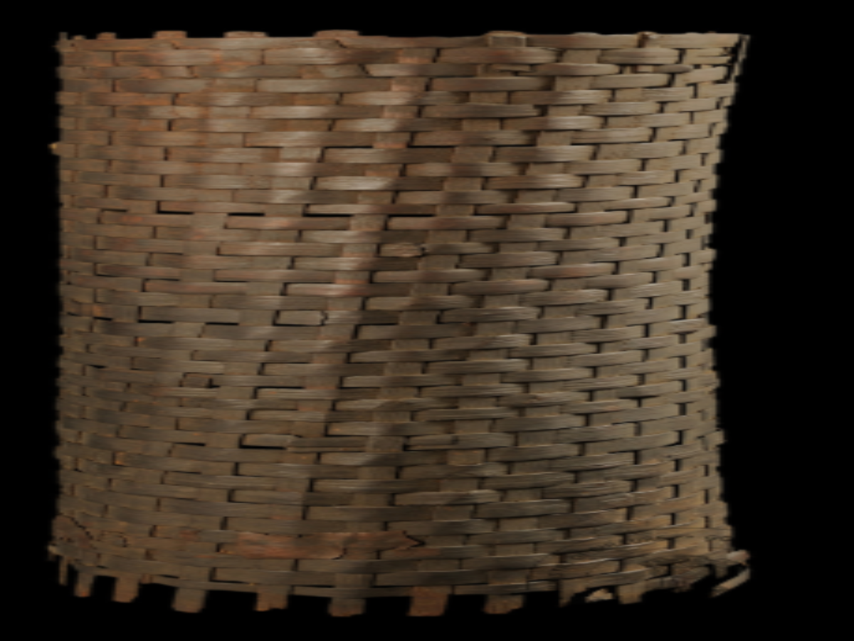 Barrel-shaped basket Barrel-shaped basket