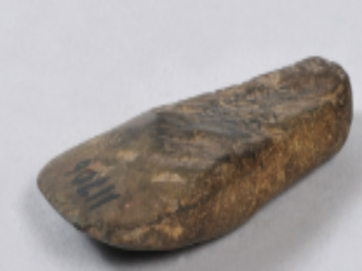 Triagular stone Celt Triagular stone Celt