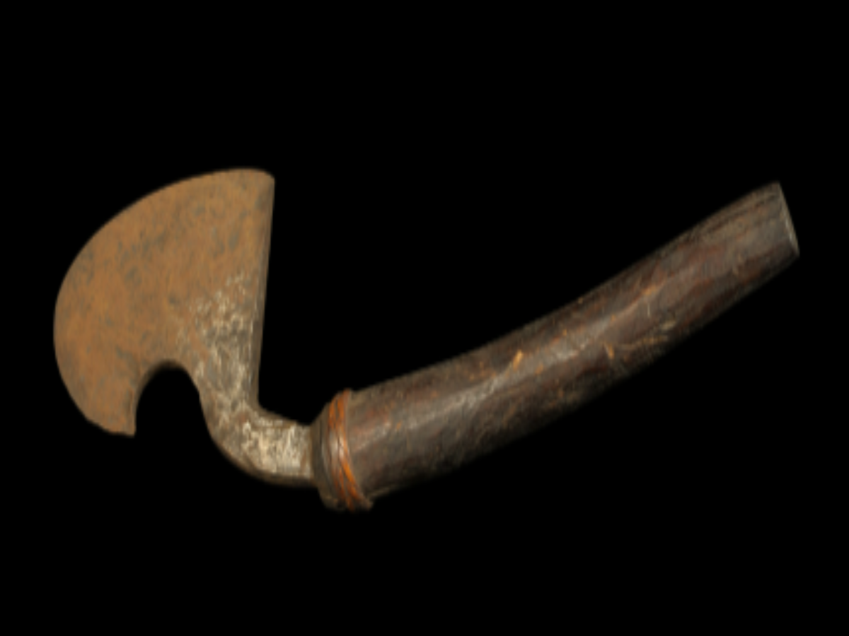 Curved Edge Dao OF Khasi Tribal Weaponry Curved Edge Dao OF Khasi Tribal Weaponry