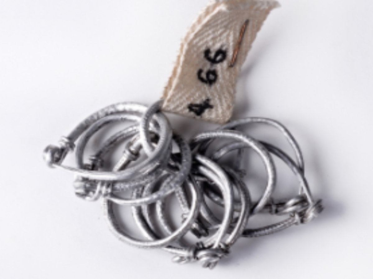 Metallic Ring Representing Oraon Tribe Metallic Ring Representing Oraon Tribe
