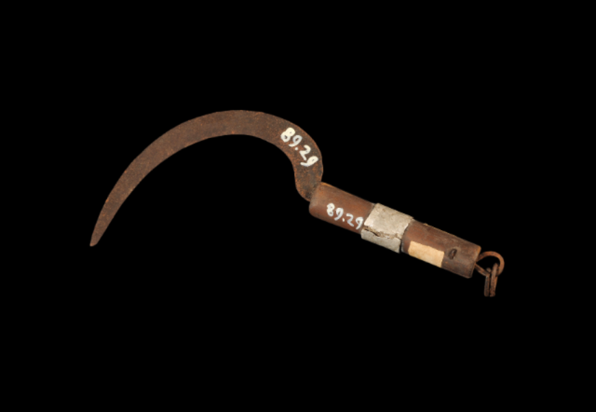 Traditional Iron Knife of the Bonda Tribe Traditional Iron Knife of the Bonda Tribe