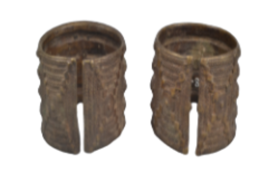 Pair of Metal Wrist-lets Pair of Metal Wrist-lets