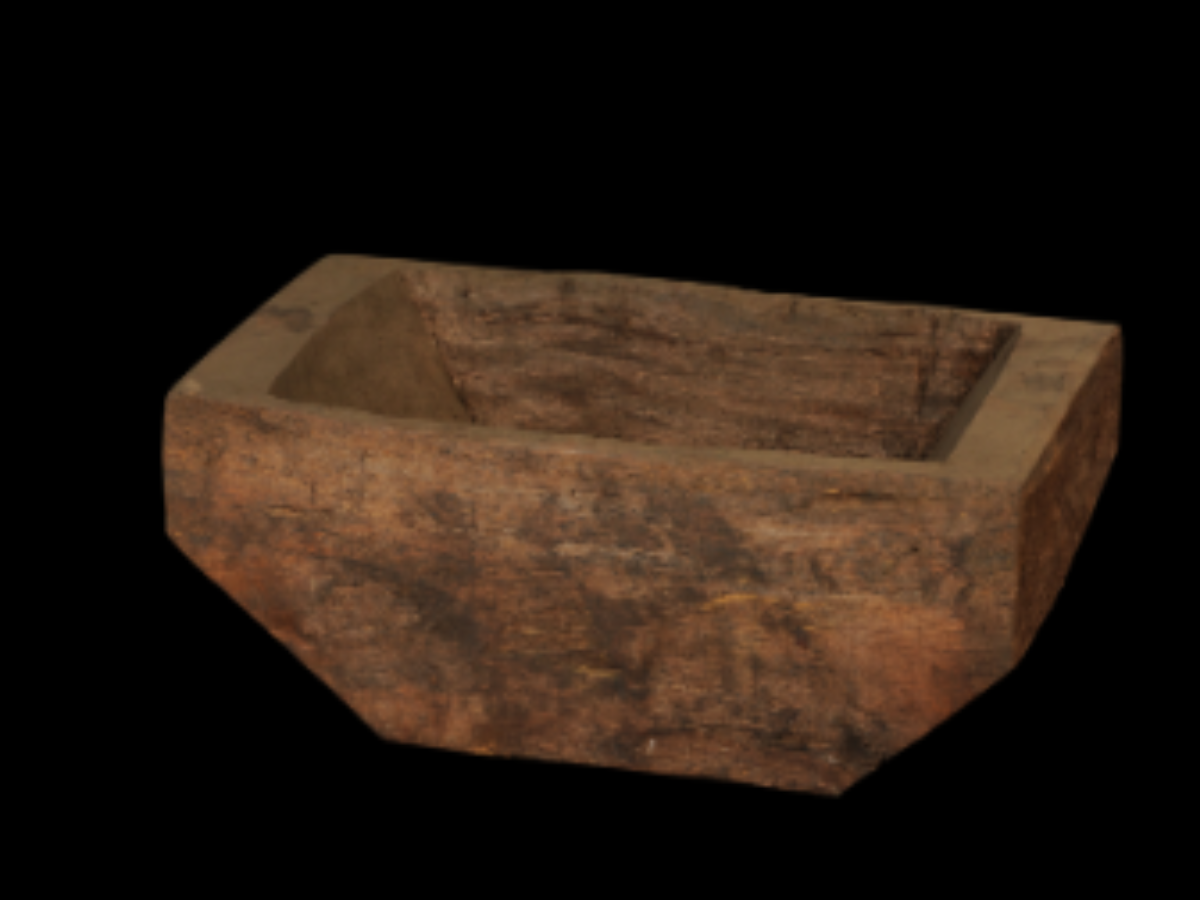 Traditional Wooden Vessel Traditional Wooden Vessel