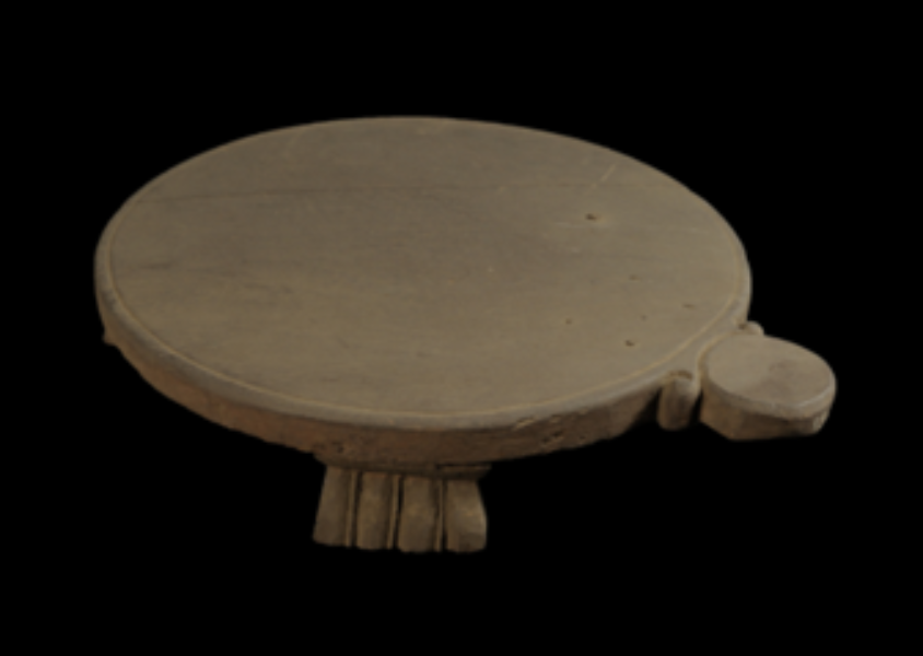 Wooden Chaki of Toda Tribe Wooden Chaki of Toda Tribe