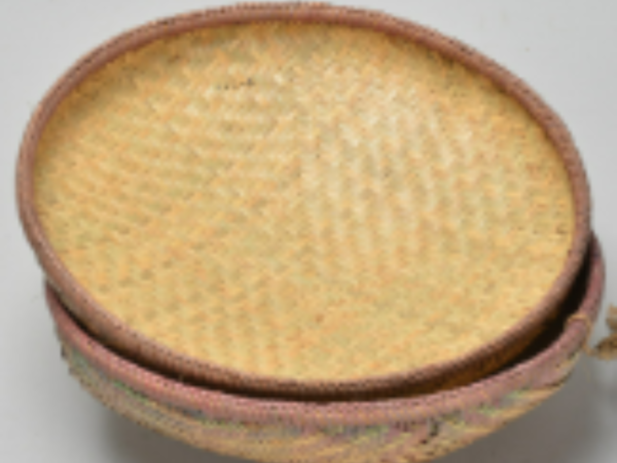 Circular Storage Basket of Monpa Tribe Circular Storage Basket of Monpa Tribe