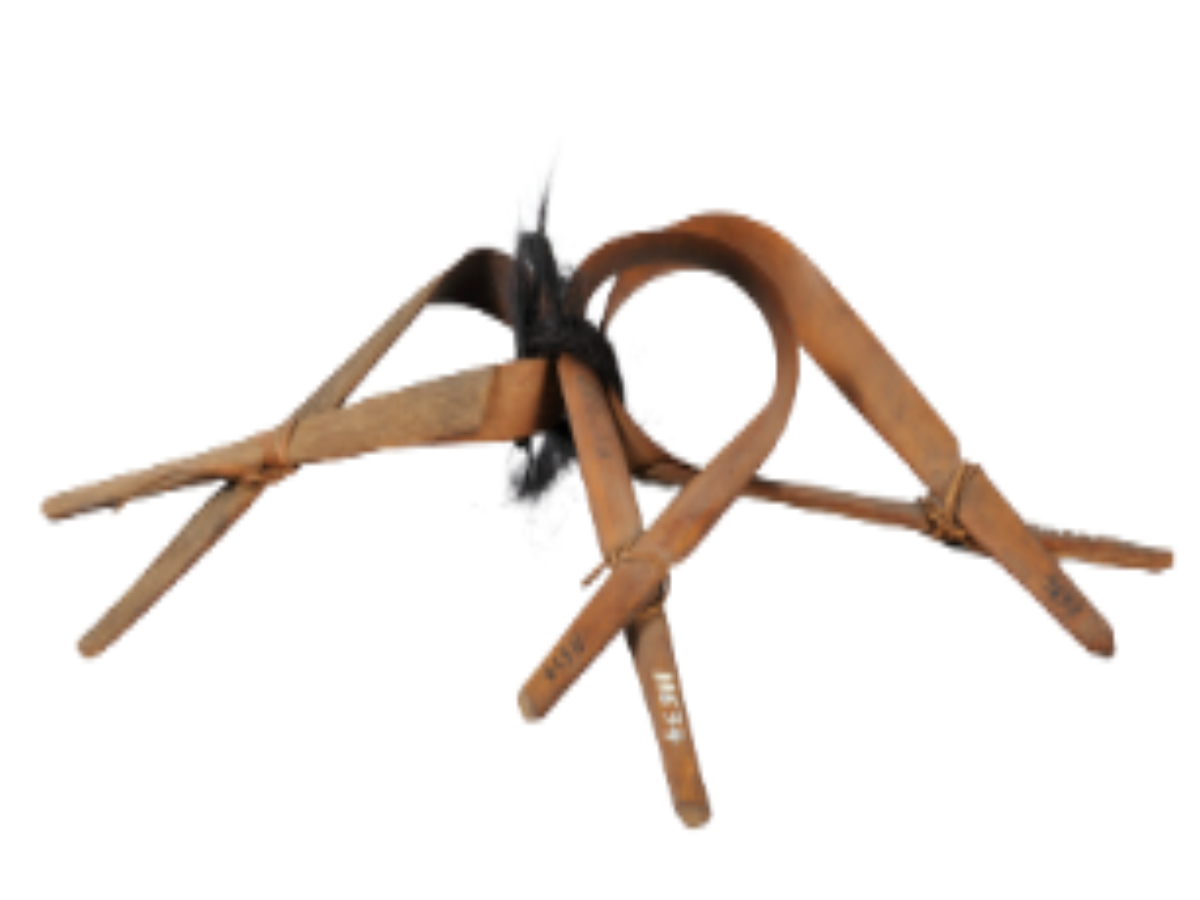 Traditional Bamboo Hoe of Sema Naga Tribe Traditional Bamboo Hoe of Sema Naga Tribe