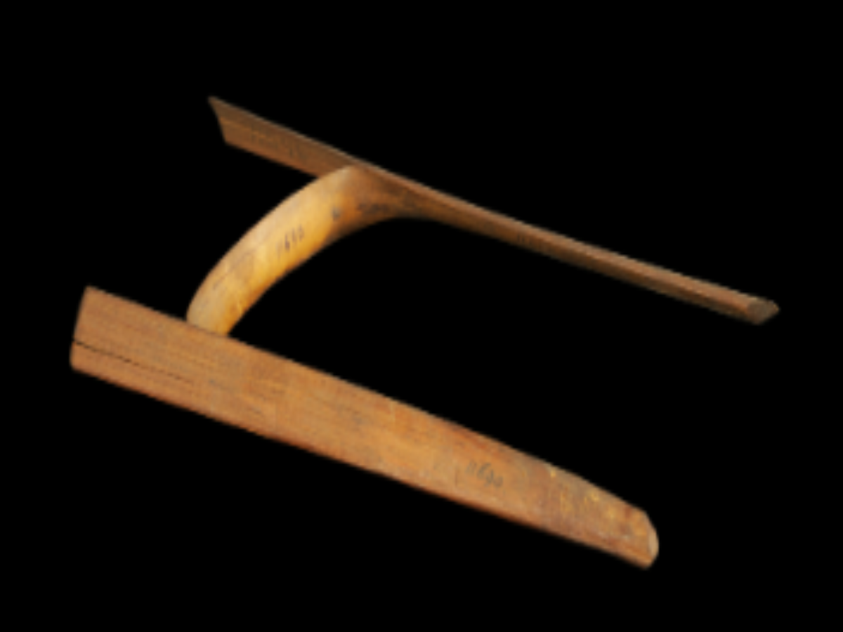 Bamboo Scraper of Angami Naga Tribe Bamboo Scraper of Angami Naga Tribe