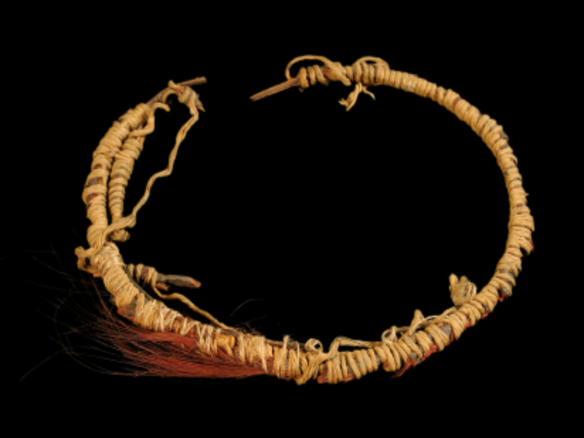 Circular Cane Headdress of Naga Tribe Circular Cane Headdress of Naga Tribe