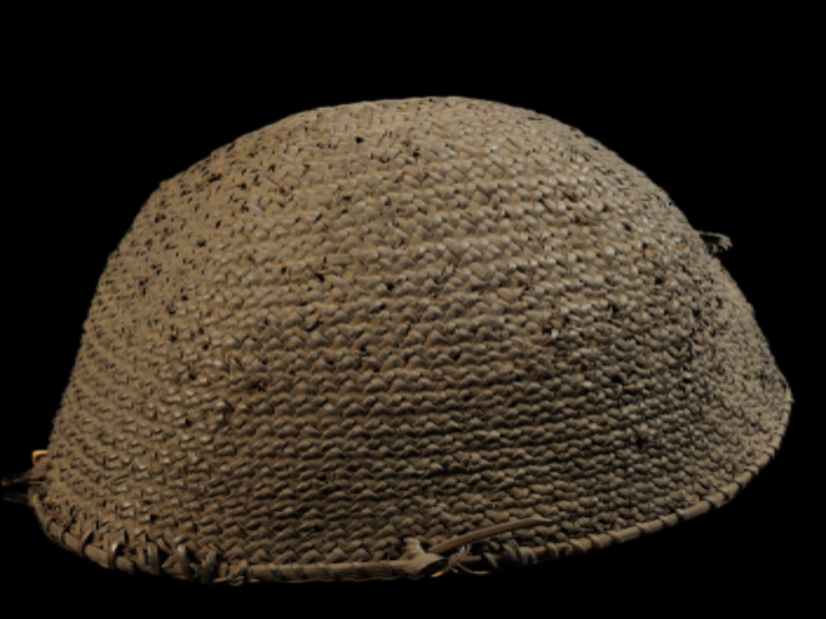 Traditional Naga Tribal Cane Hat Traditional Naga Tribal Cane Hat