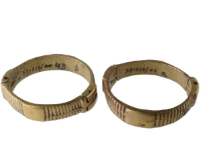 Brass Anklets of the Lambadi Tribe Brass Anklets of the Lambadi Tribe