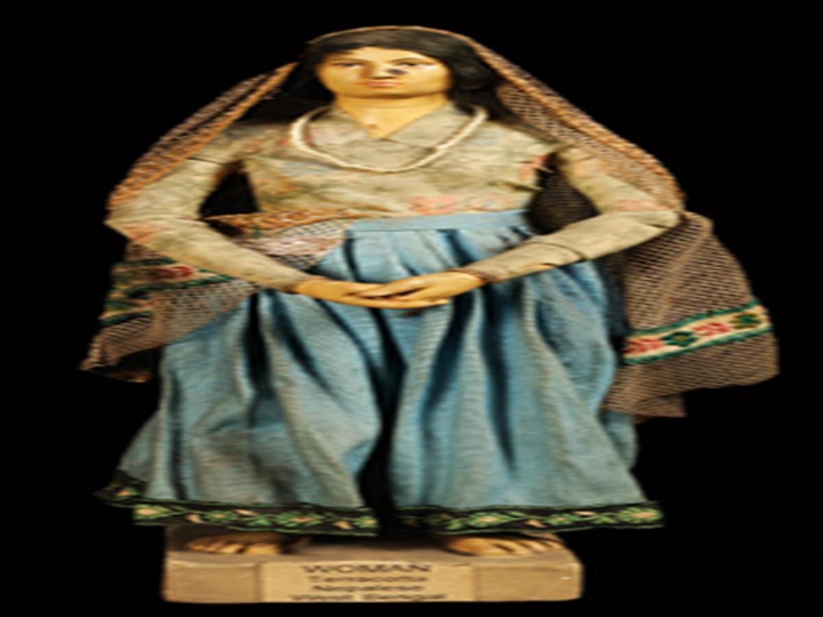 Terracotta female Model Terracotta female Model