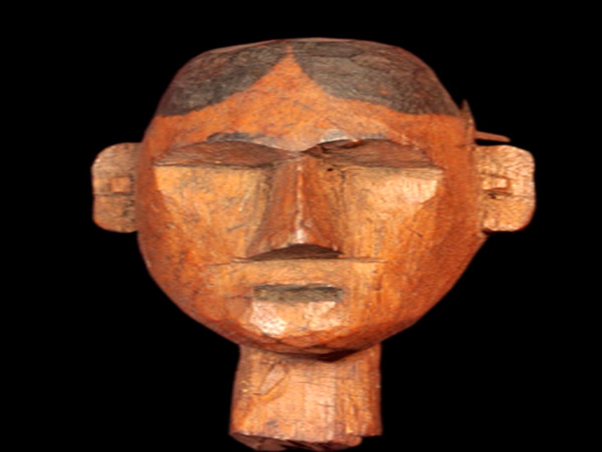 Warrior Headhunter Effigy Warrior Headhunter Effigy