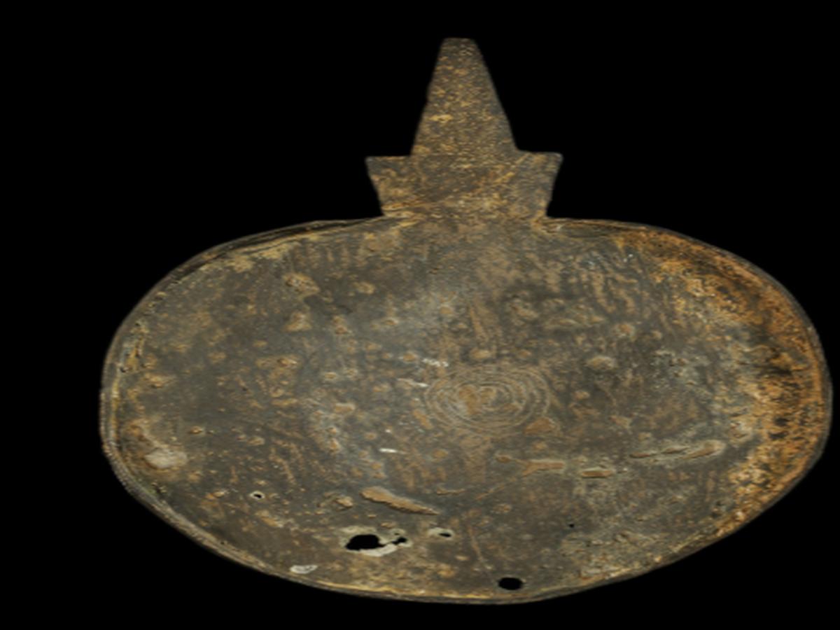 Decorative Bronze Disc Decorative Bronze Disc