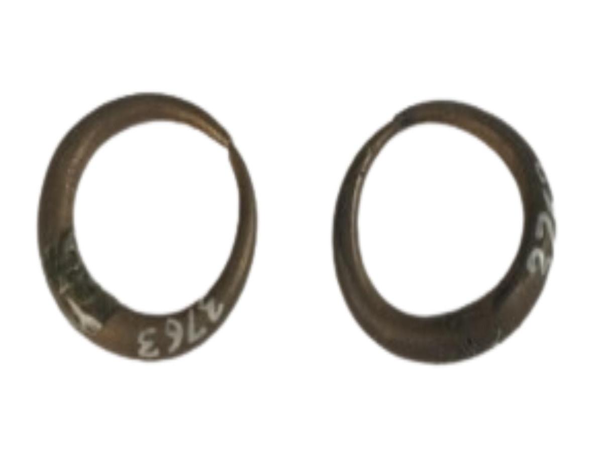 Timeless Circle: Brass Earrings Timeless Circle: Brass Earrings