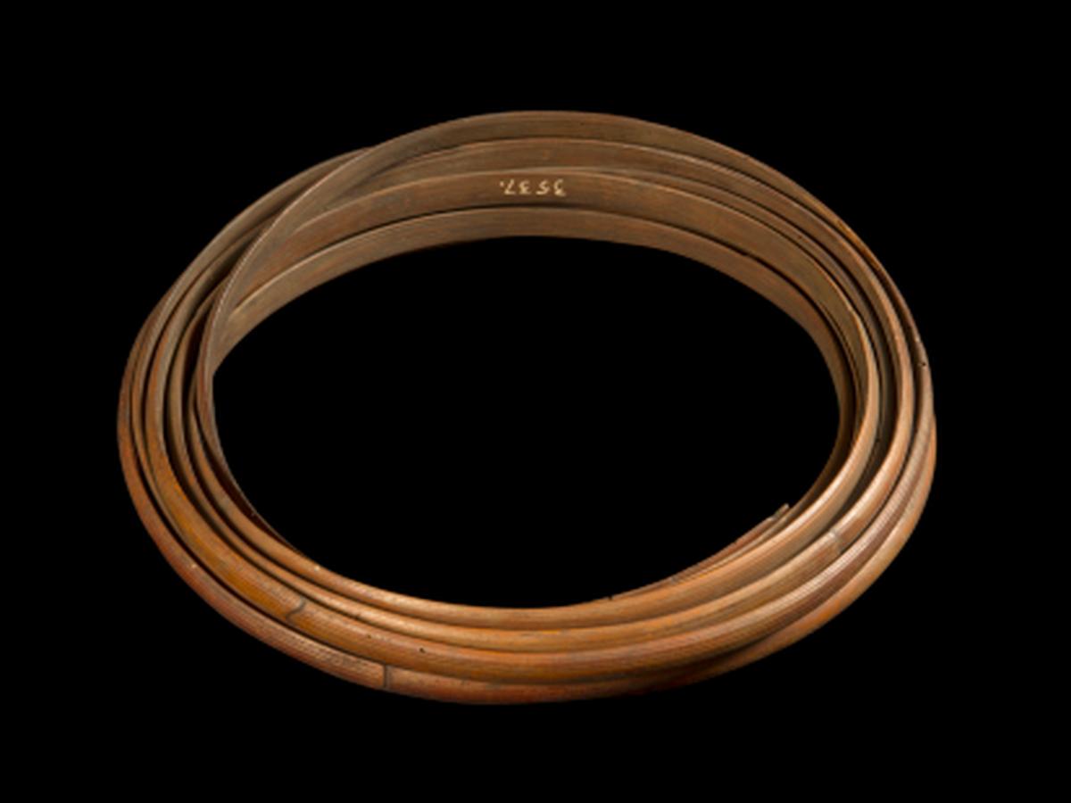 Eleven-Ring Cane Waist Belt of Naga Tribe Eleven-Ring Cane Waist Belt of Naga Tribe