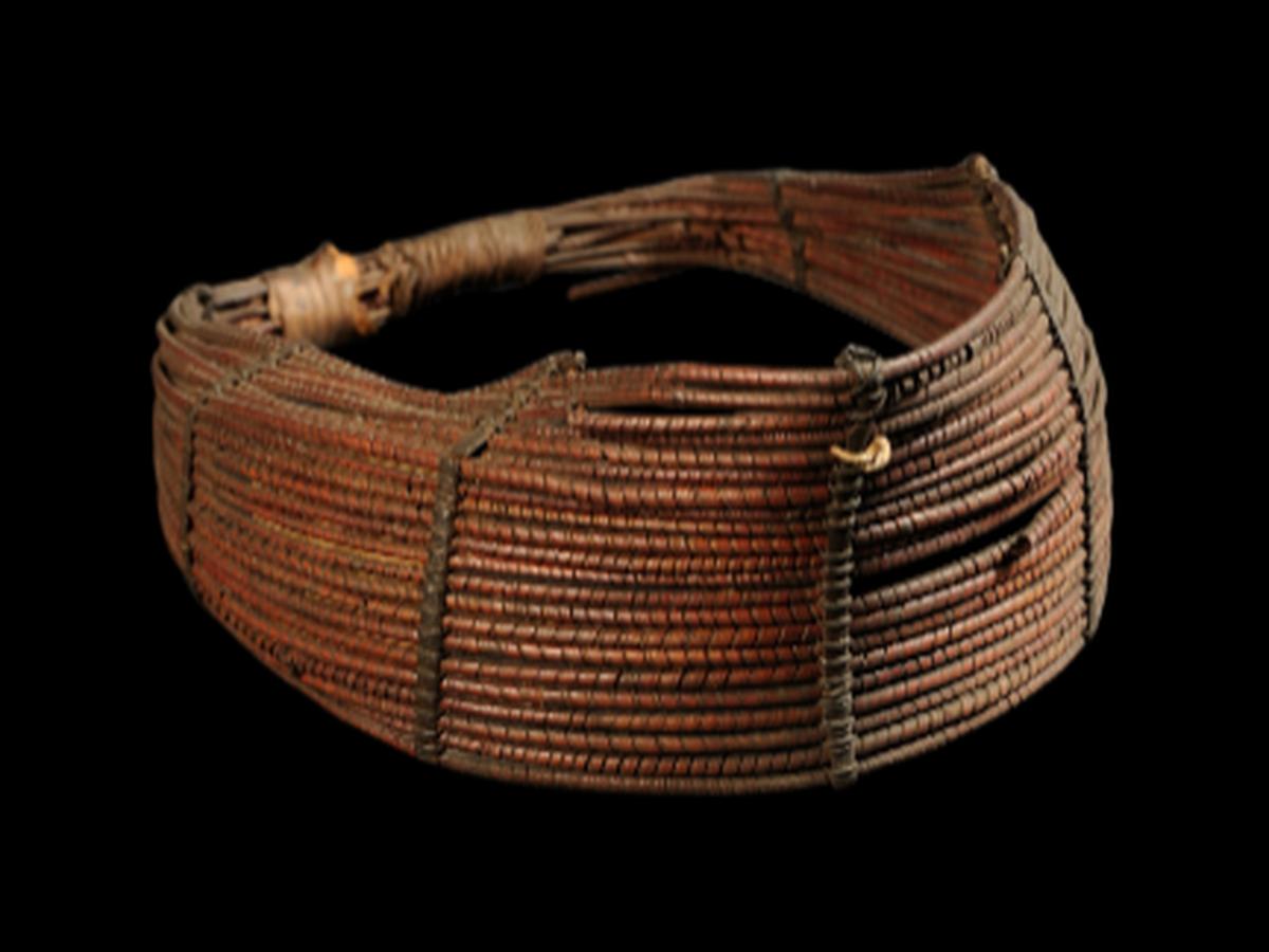 Cane Headdress of Naga Tribe Cane Headdress of Naga Tribe