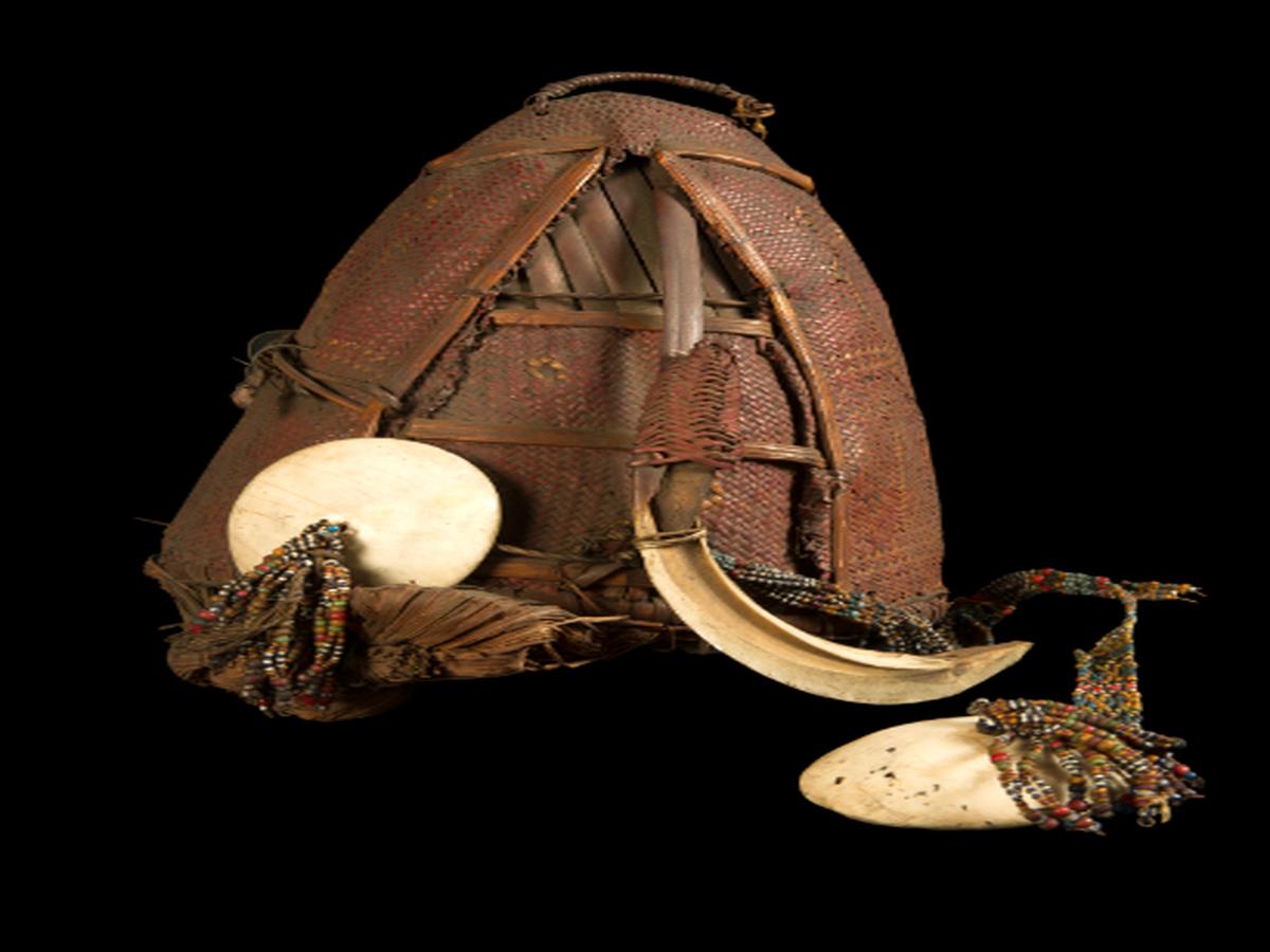 Helmet of the Naga Tribe Helmet of the Naga Tribe