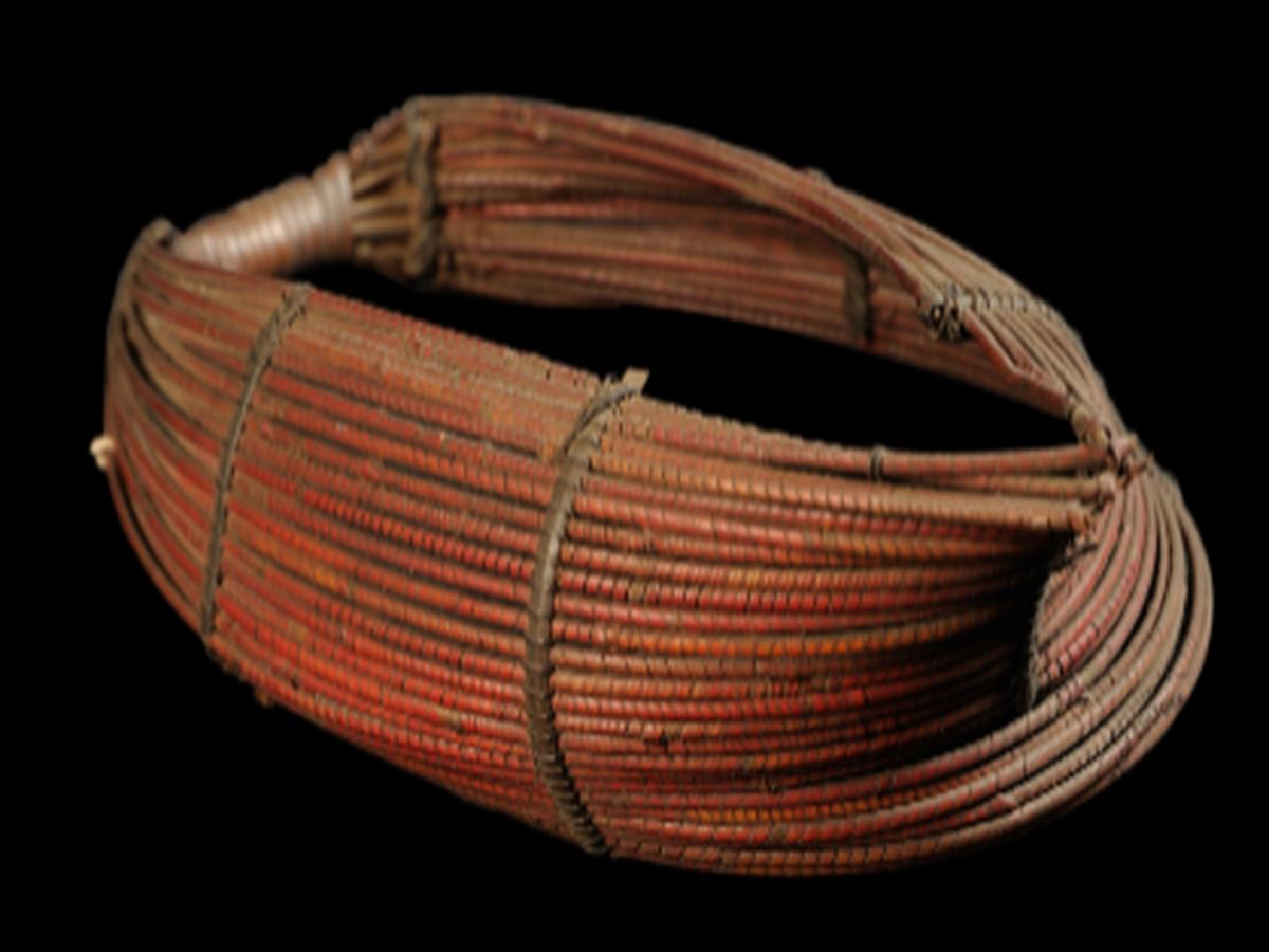 Cane Headdress of the Naga Tribe Cane Headdress of the Naga Tribe