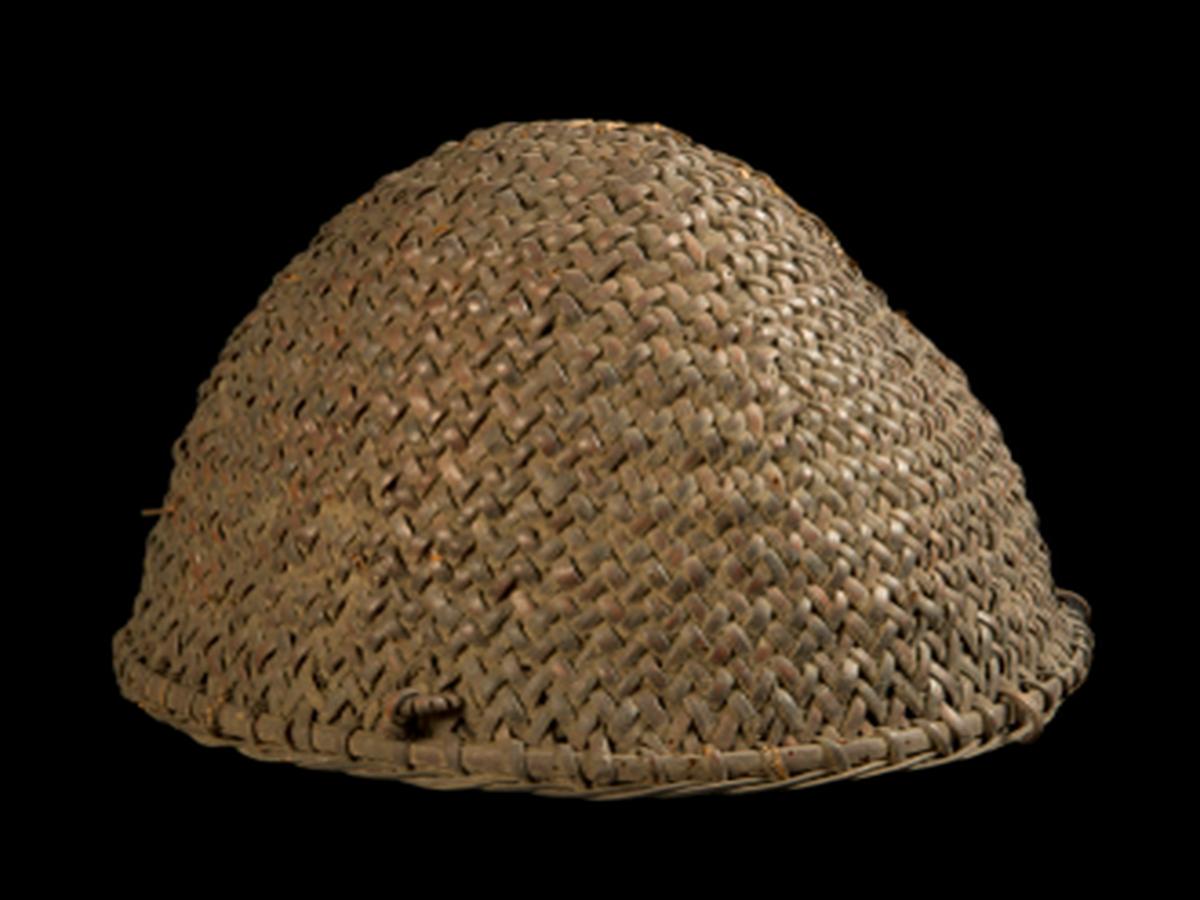 Conical Cane Helmet of Naga Tribe Conical Cane Helmet of Naga Tribe
