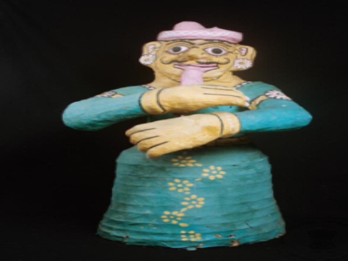 Floral Effigy of a Male Floral Effigy of a Male